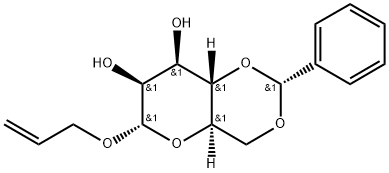 Allyl 4,6-di-O-benzylidene-Alpha-Dmannopyranoside Struktur