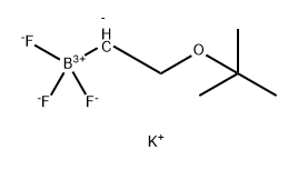 potassium (2-(tert-butoxy)ethyl)trifluoroborate Struktur