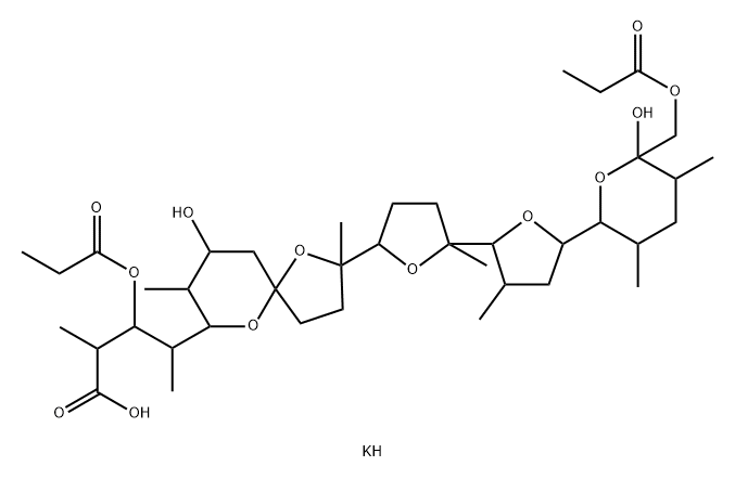 LaidloMycin propionate potassiuM Struktur