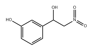 Benzenemethanol, 3-hydroxy-α-(nitromethyl)- Struktur