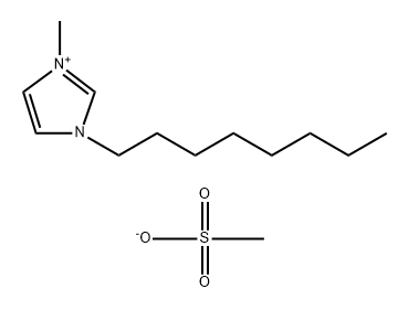 1-辛基-3-甲基咪唑甲磺酸鹽, 852509-36-5, 結(jié)構(gòu)式