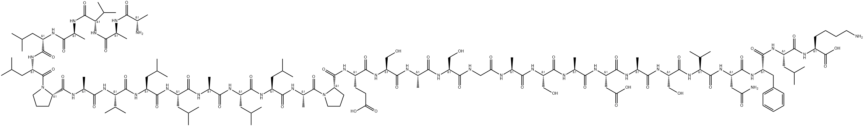 TRAF6 Control Peptide Struktur