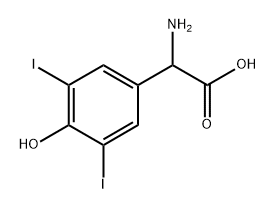 Levothyroxine Impurity 14 Struktur