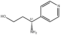 4-Pyridinepropanol, γ-amino-, (γR)- Struktur