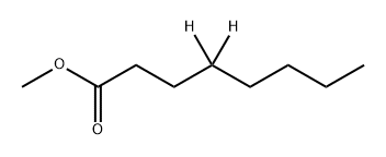 Octanoic-4,4-d2 acid, methyl ester (9CI)