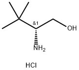 (2R)-2-Amino-3,3-dimethyl-butan-1-ol hydrochloride Struktur