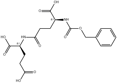 L-Glutamic acid, N-[(phenylmethoxy)carbonyl]-L-γ-glutamyl- (9CI) Struktur