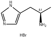 (R)-(-)-α-Methylhistamine dihydrobromide Struktur