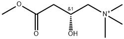 1-Butanaminium, 2-hydroxy-4-methoxy-N,N,N-trimethyl-4-oxo-, (2R)- Struktur