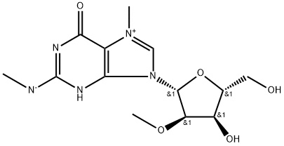 N2,7,2'-O-trimethylguanosine Struktur