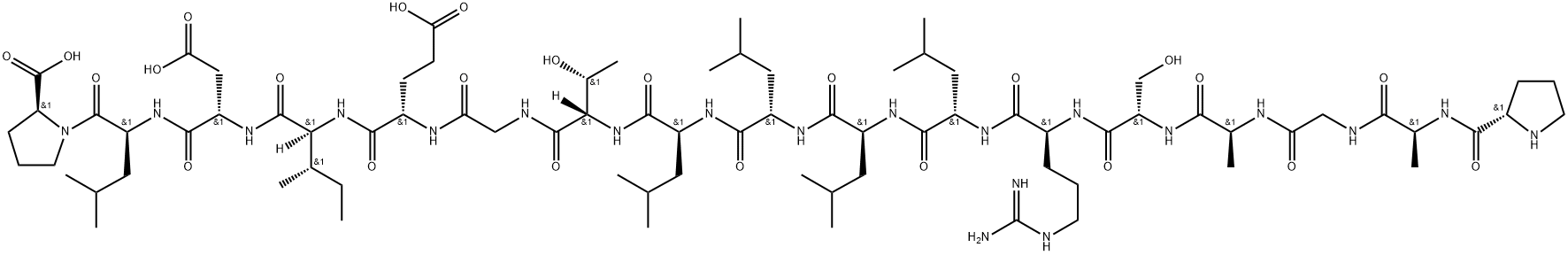 AGA-(C8R) HNG17, Humanin derivative Struktur