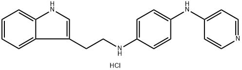 JNJ 26854165 dihydrochloride Struktur