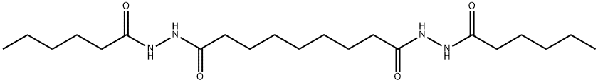 N'~1~,N'~9~-dihexanoylnonanedihydrazide Struktur