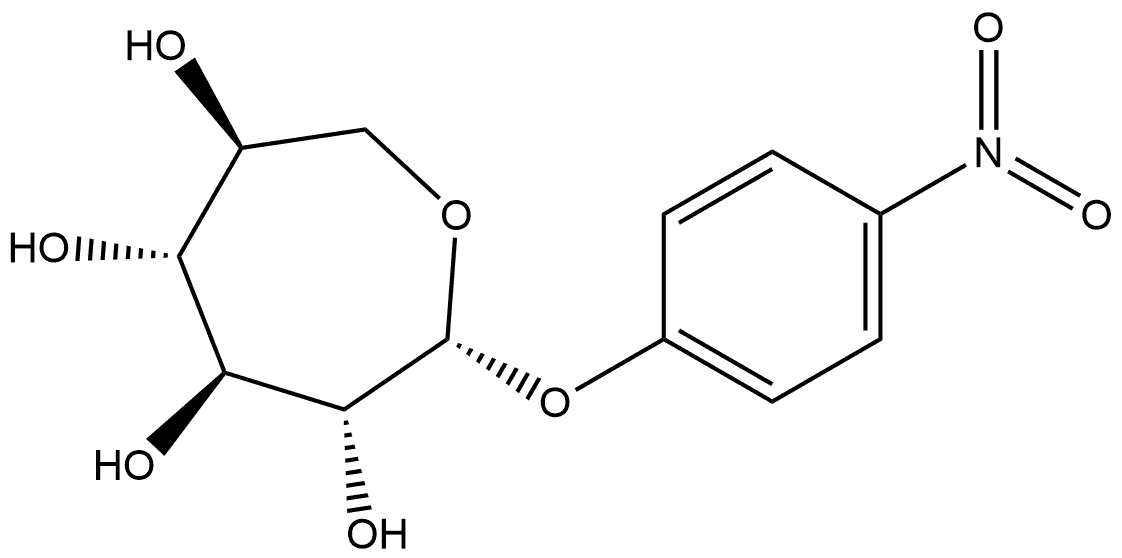 β-L-Idoseptanoside, 4-nitrophenyl (9CI) Struktur