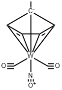 (N5-METHYLCYCLOPENTADIENYL)DICARBONYLNITROSYL TUNGSTEN 結(jié)構(gòu)式