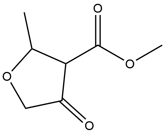 2-Pentulose, 1,4-anhydro-3,5-dideoxy-3-(methoxycarbonyl)- Struktur