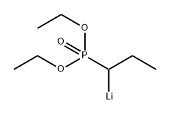 Lithium, [1-(diethoxyphosphinyl)propyl]- Struktur