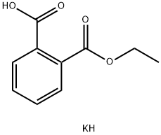 Phthalic acid 1-ethyl 2-potassium salt Struktur