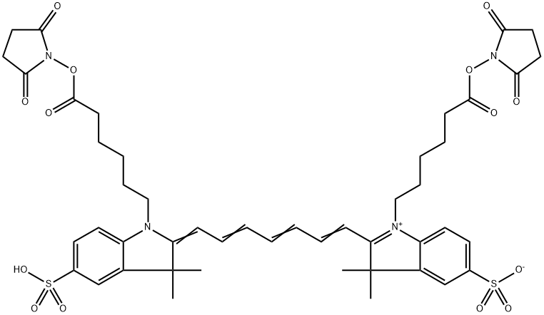 Cy7 DiSE(diSO3) Struktur