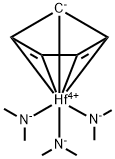 Cyclopentadienyl Tris(dimethylamino) Hafnium Struktur