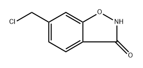 6-(氯甲基)苯并[D]異噁唑-3(2H)-酮, 947408-97-1, 結(jié)構(gòu)式