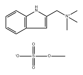 1H-Indole-2-methanaminium, N,N,N-trimethyl-, methyl sulfate (1:1)