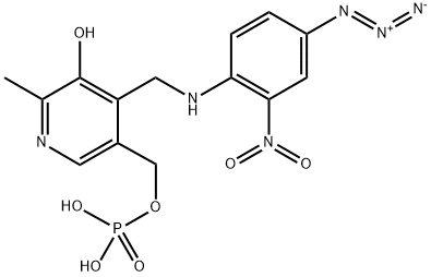 N-4-azido-2-nitrophenylpyridoxyl-5-phosphate Struktur