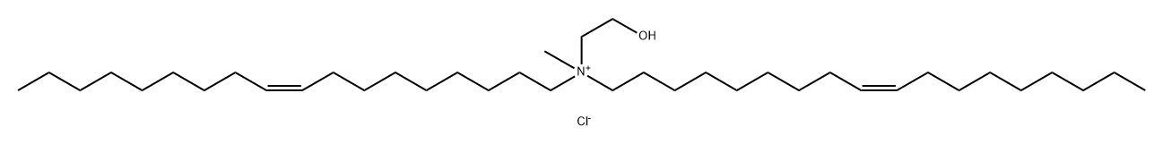 (2-hydroxyethyl)methyldioleylammonium chloride Struktur