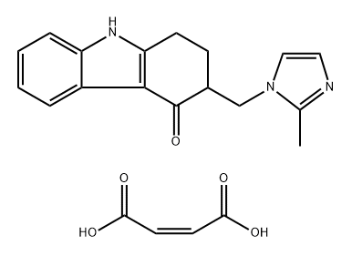 Ondansetron N-Desmethyl maleateQ: What is 
Ondansetron N-Desmethyl maleate Q: What is the CAS Number of 
Ondansetron N-Desmethyl maleate Struktur