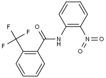 N-(2-Nitrophenyl)-2-(trifluoromethyl)benzamide Struktur