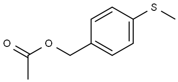 Benzenemethanol, 4-(methylthio)-, 1-acetate