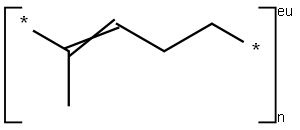 POLYISOPRENE  TRANS Struktur