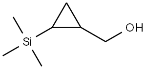 [2-(TRIMETHYLSILYL)CYCLOPROPYL]METHANOL Struktur