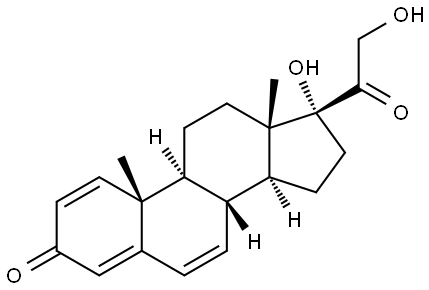 Prednisolone Impurity 27 Struktur