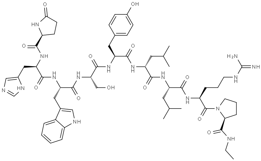 (D-HIS2)-LEUPROLIDE|(DES-GLY10,D-HIS2,D-LEU6,PRO-NHET9)-LHRH