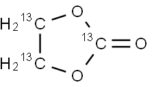 1,3-Dioxolan-2-one-2,4,5-13C3 Struktur