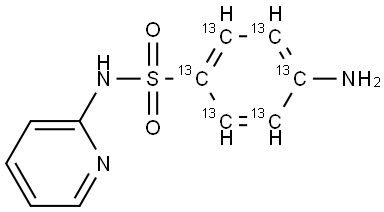 Sulfapyridine-13C6