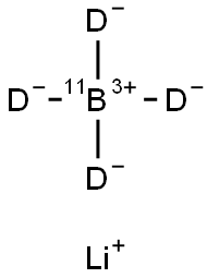 Lithium borodeuteride 11B Struktur