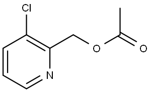 2-Pyridinemethanol, 3-chloro-, 2-acetate