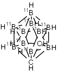 o -Carborane 11B Struktur