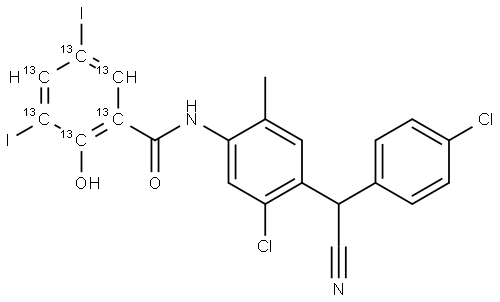 Closantel-13C6