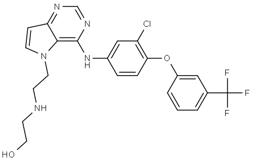 EGFR/HER2-IN-11 Struktur