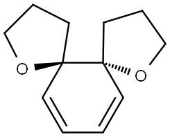 (5R,6R)-1,7-DIOXADISPIRO[4.0.4.4]TETRADECA-11,13-DIENE Struktur