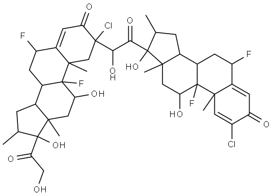 Halometasone Impurity Struktur