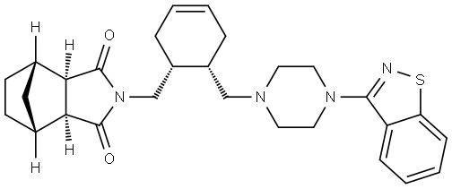 Lurasidone Impurity 46 Struktur