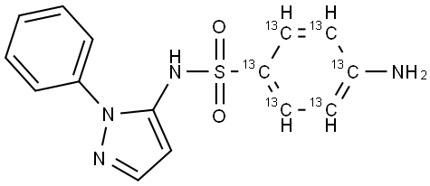 Sulfaphenazole-13C6