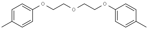 Benzene, 1,1'-[oxybis(2,1-ethanediyloxy)]bis[4-methyl- (9CI) Struktur