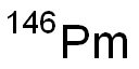 Promethium-146 Struktur