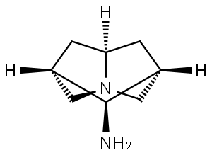 2,6-Methano-1H-pyrrolizin-8-amine,hexahydro-,stereoisomer(9CI) Struktur