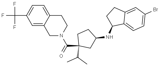 (1S)-CCR2 antagonist 1 Struktur